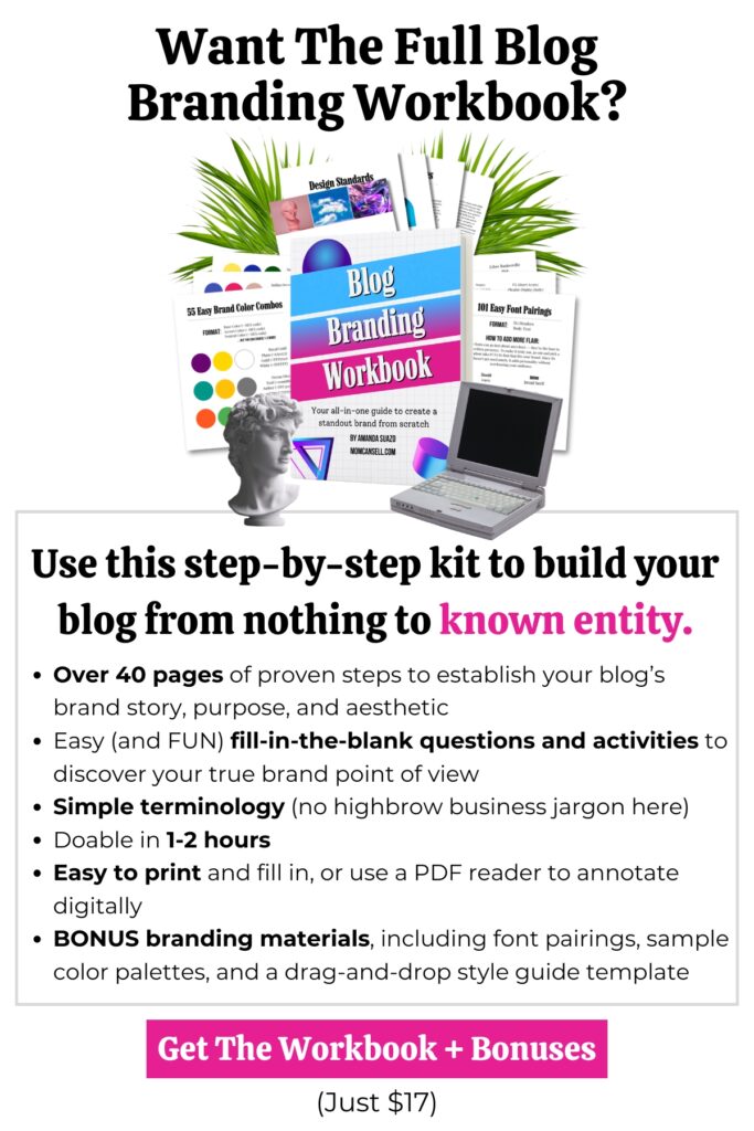 Blog Branding Kit ad.